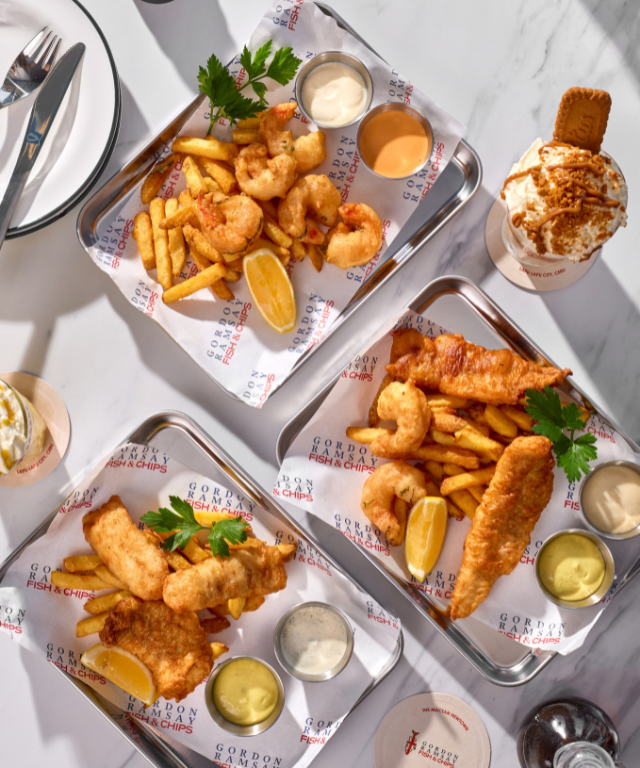 Gordon Ramsay Fish & Chips all